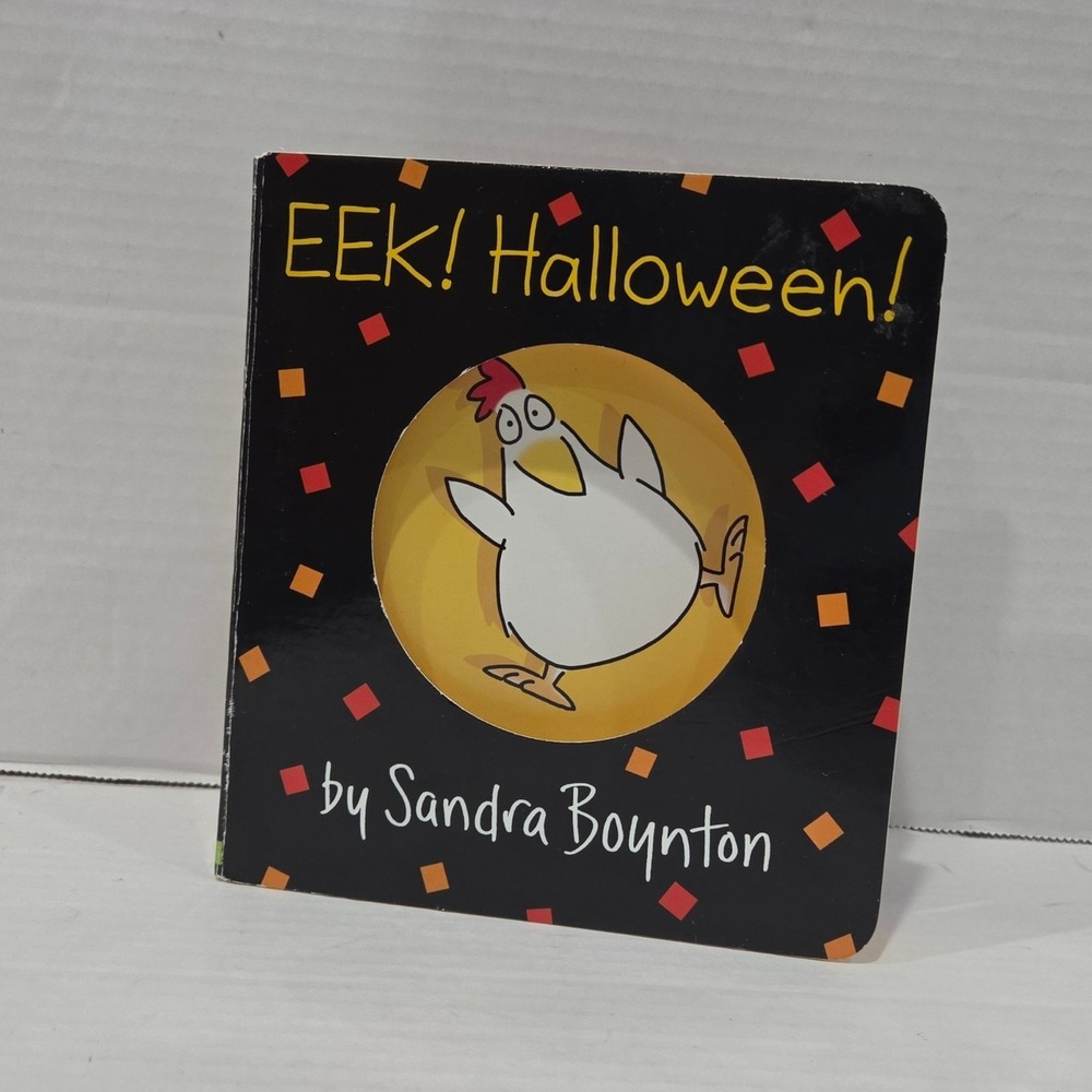 EEK! Halloween! by Sandra Boynton Board Book Childrens Holiday Story